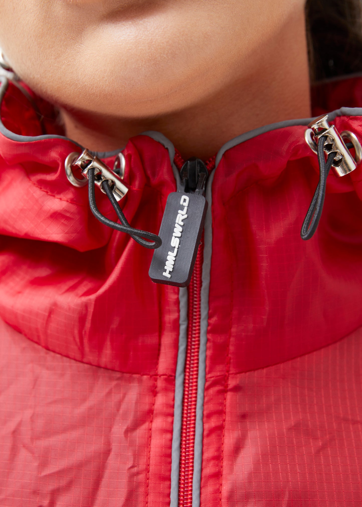 Red Windbreaker Tracksuit