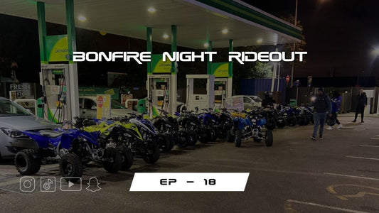Bonfire night Yamaha Raptor Rideout