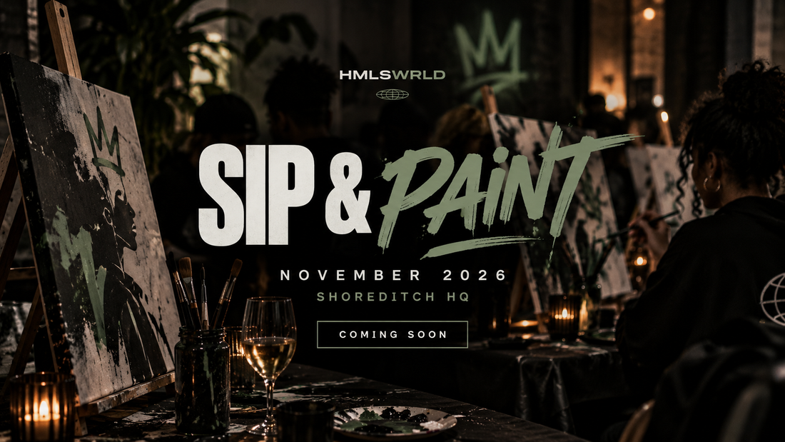 HMLSWRLD Sip & Paint