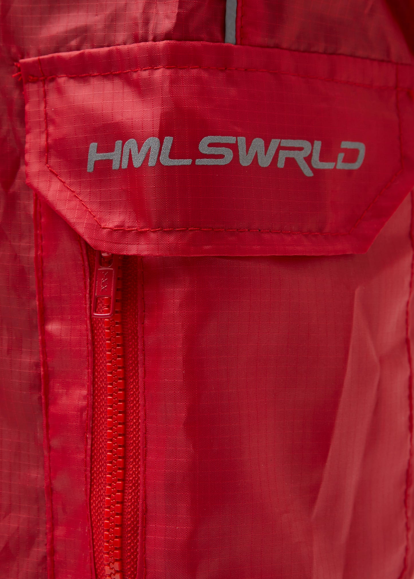 Red Windbreaker Tracksuit