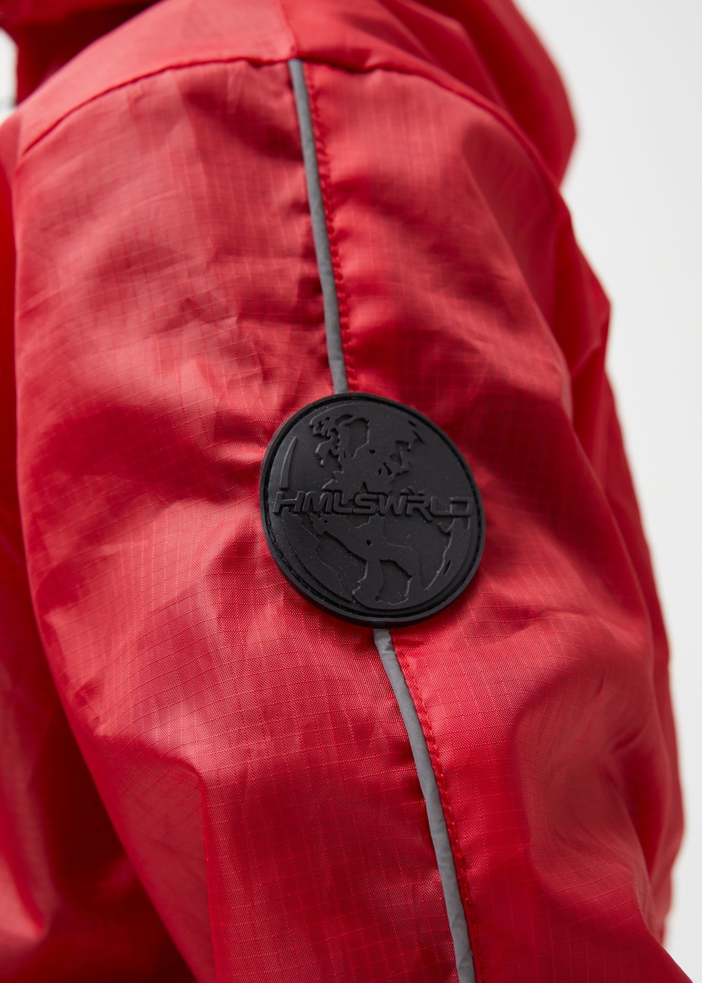 Red Windbreaker Tracksuit