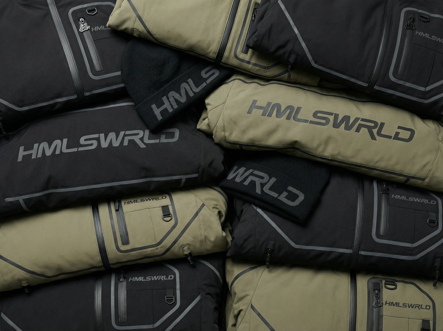 TS WINDBREAKER + BEANIE SET