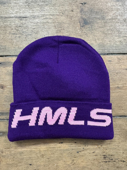 HMLSWRLD Utility Beanie – Purple / Pink