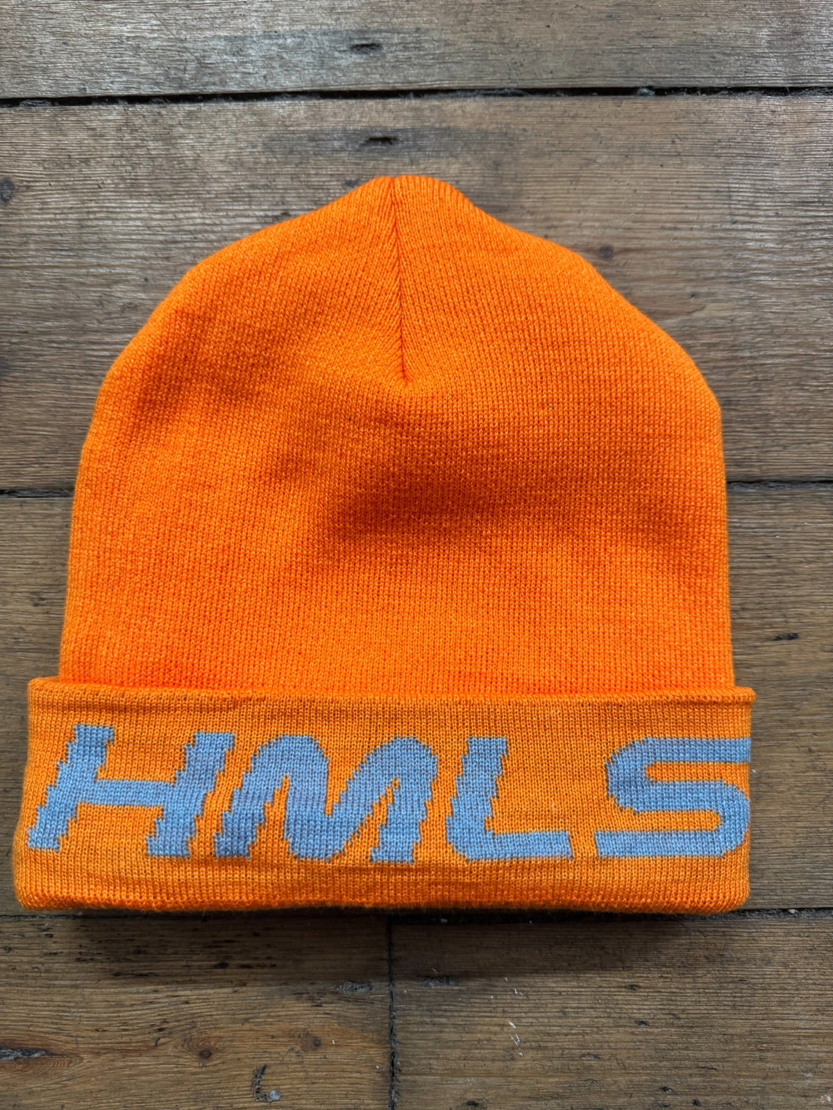 HMLSWRLD Utility Beanie – Orange / Grey