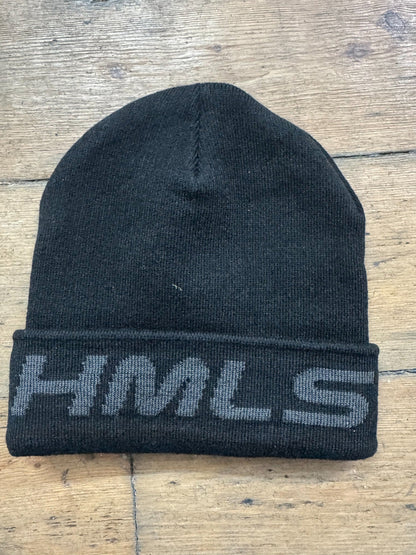 HMLSWRLD Utility Beanie – Black / Charcoal